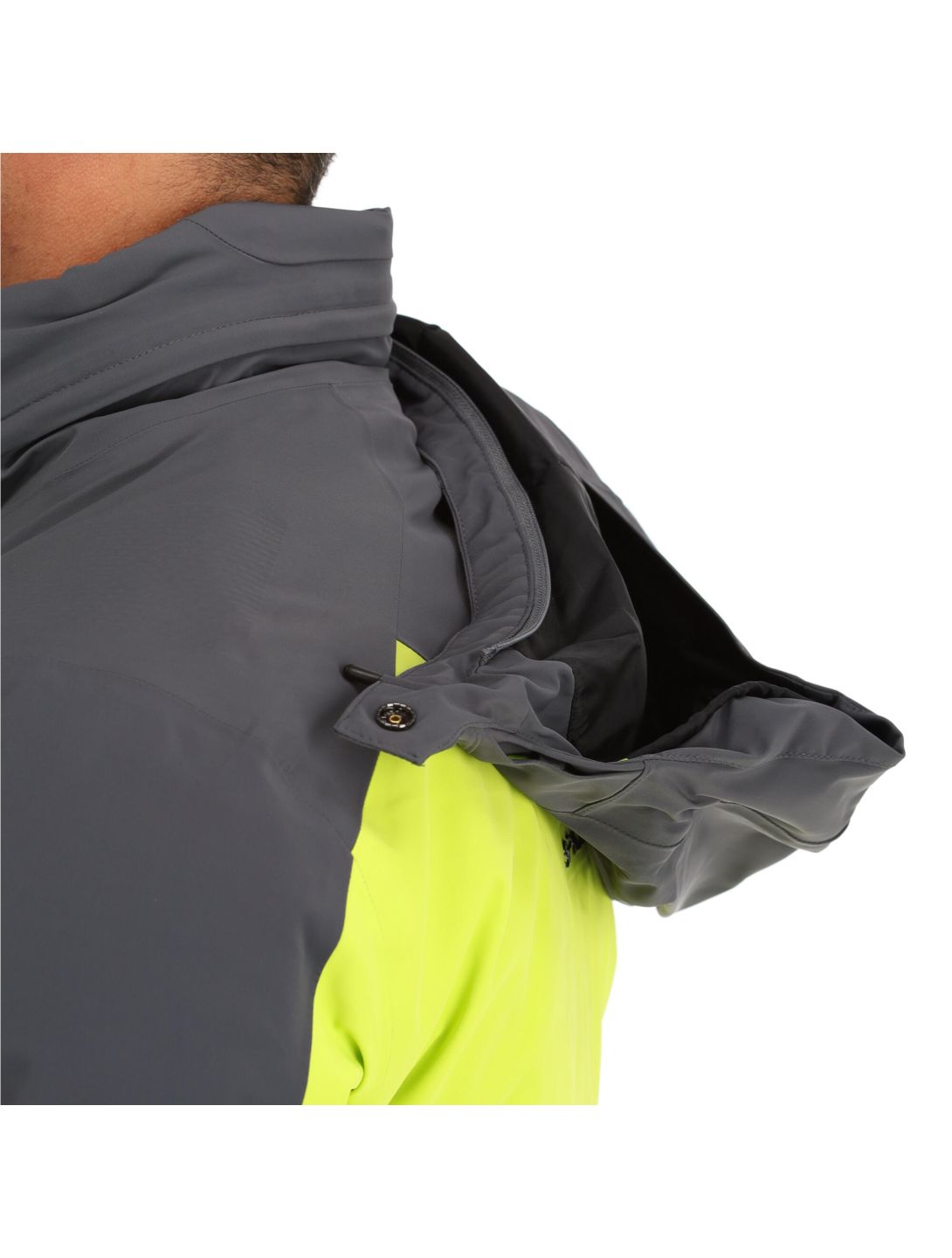 Spyder, Vanqysh GTX ski jacket men lime green