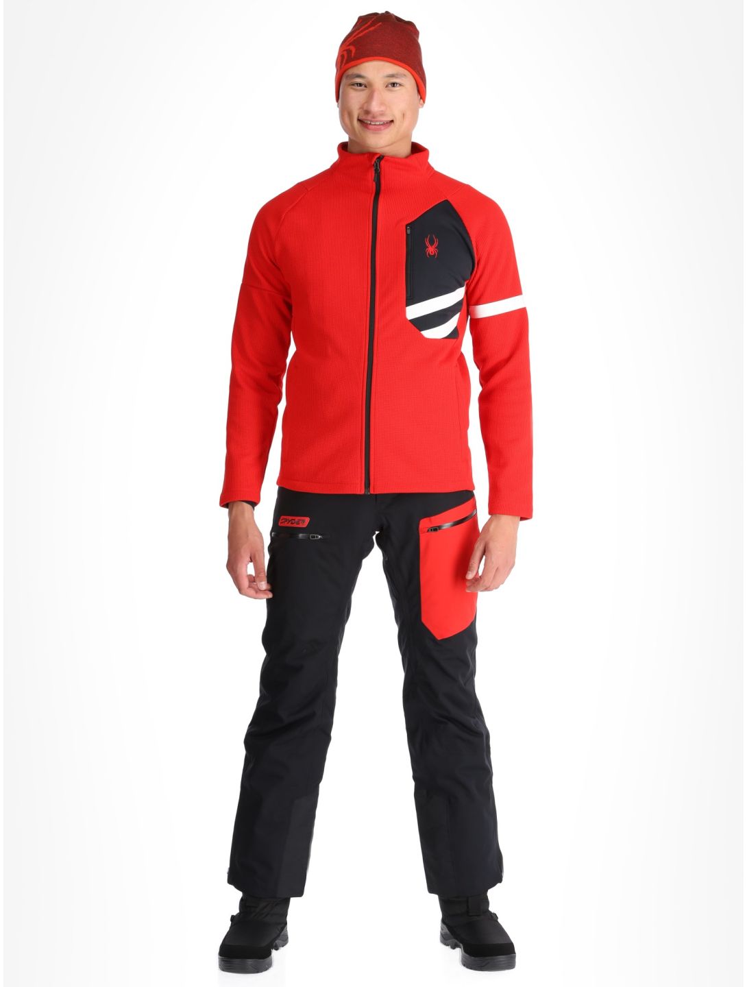 Spyder, Wengen Bandit jacket men Spyder Red red 