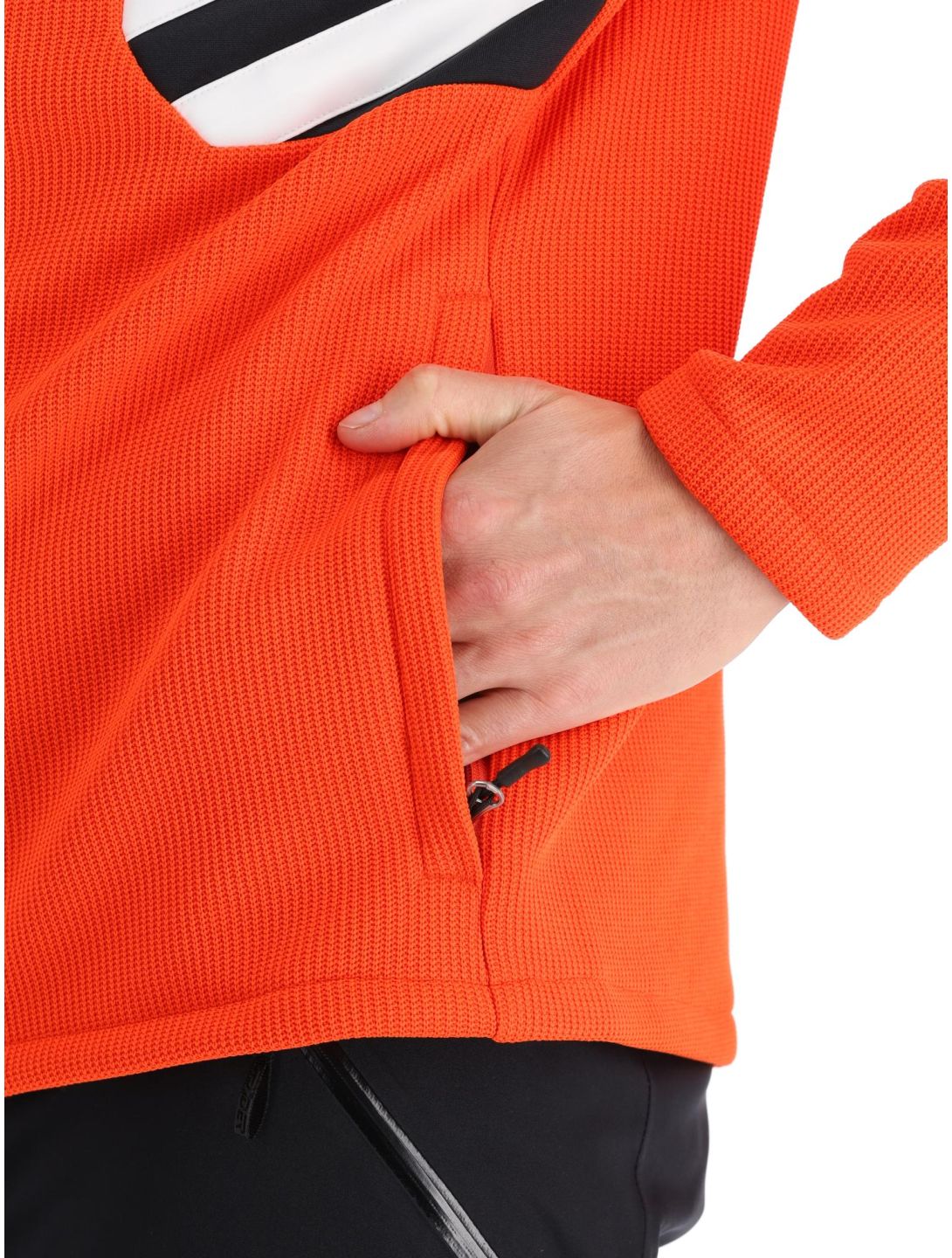 Spyder, Wengen Bandit jacket men Twisted Orange orange 