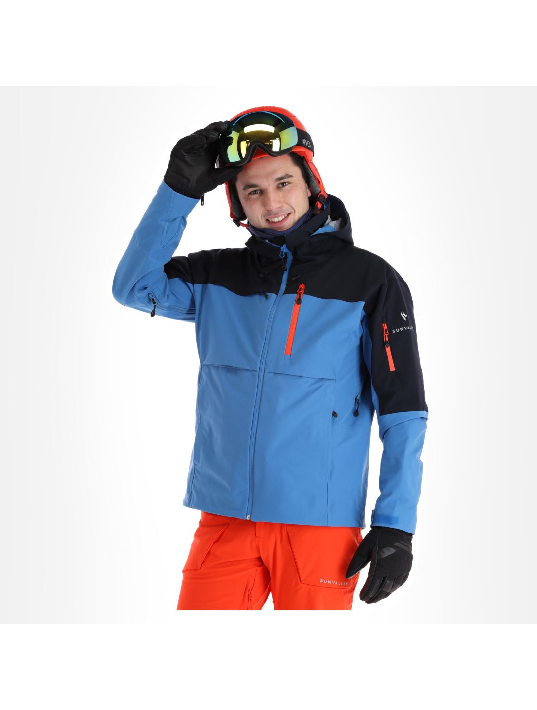 Sun Valley, Darkyl ski jacket men cyan blue 