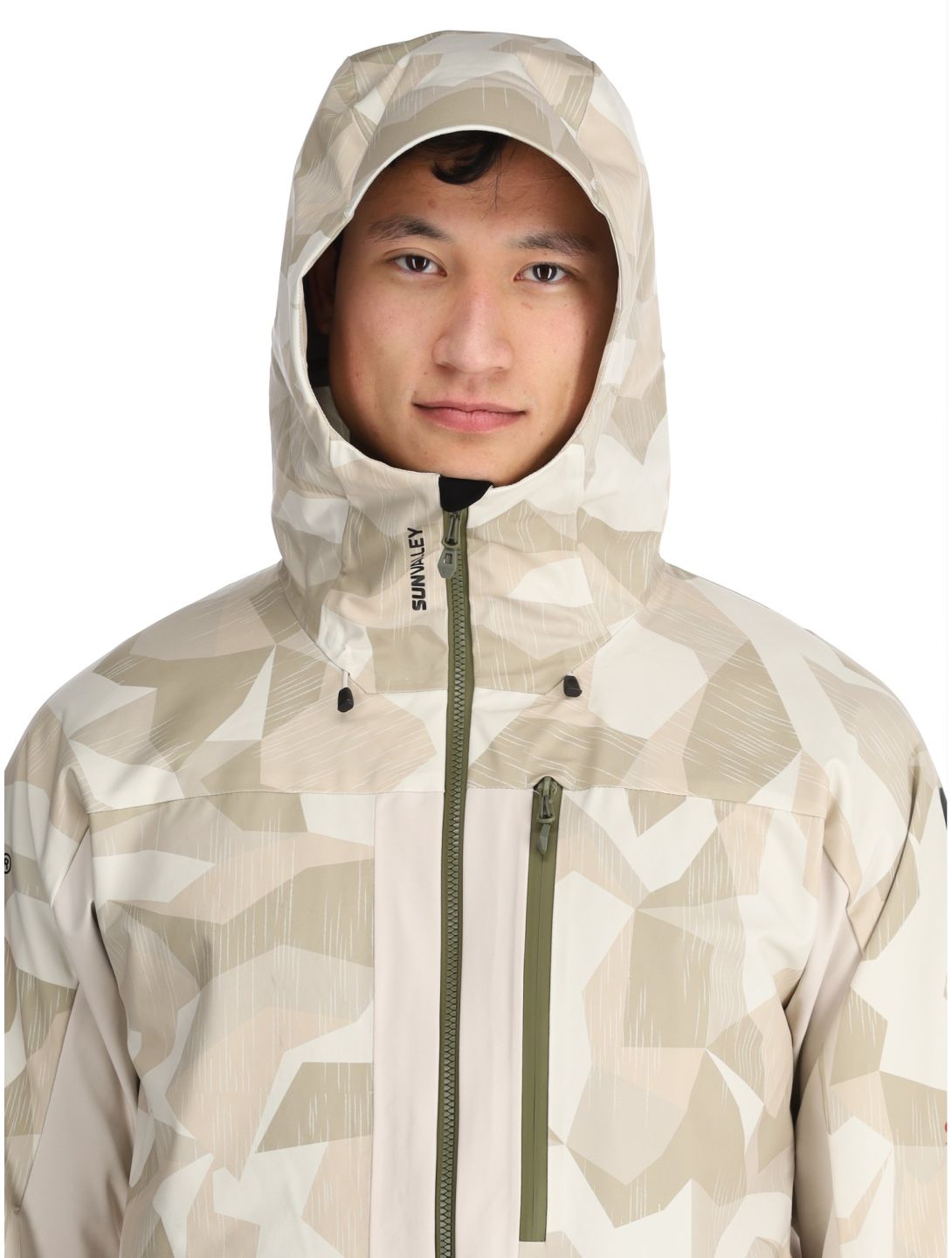 Sun Valley, Dateam ski jacket men Moon beige 