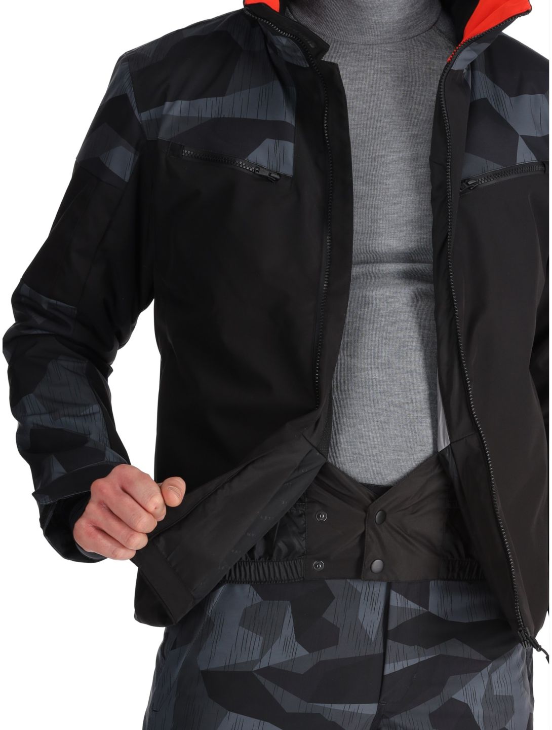 Sun Valley, Draggo ski jacket men Noir black 