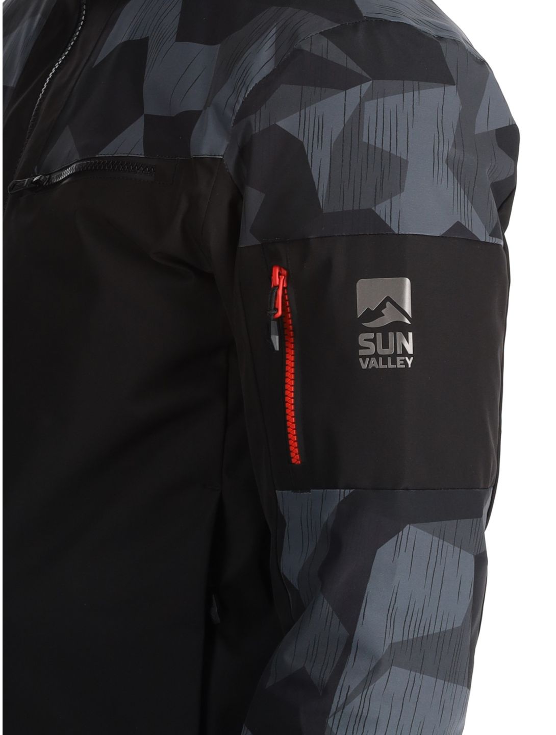 Sun Valley, Draggo ski jacket men Noir black 