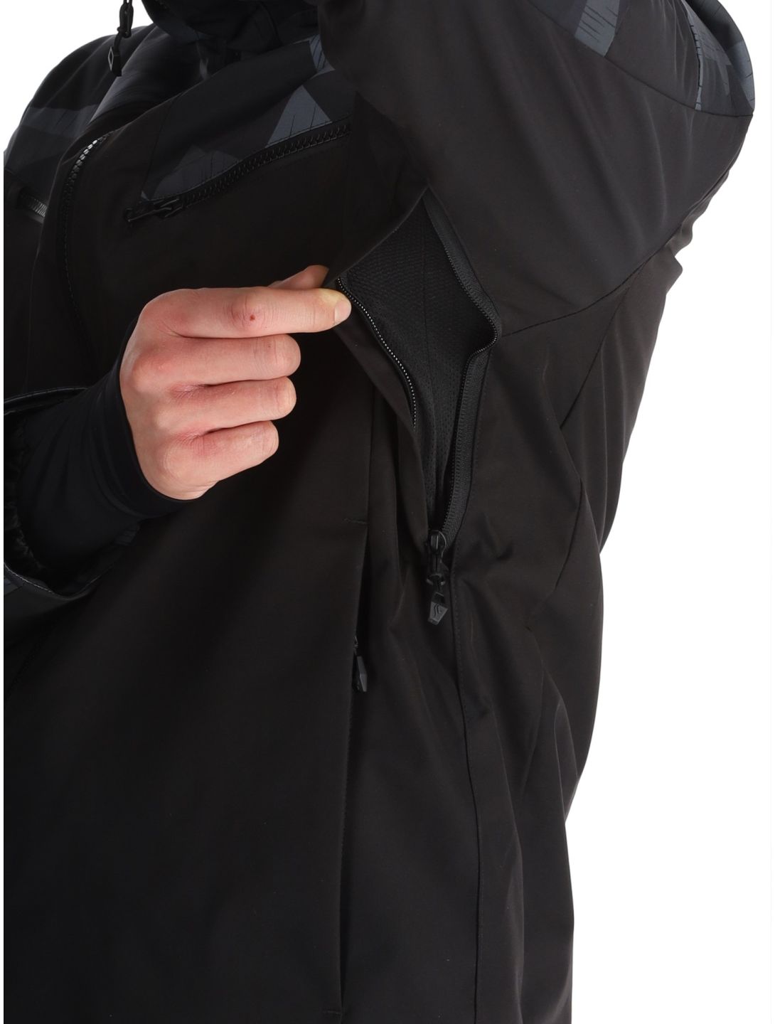 Sun Valley, Draggo ski jacket men Noir black 