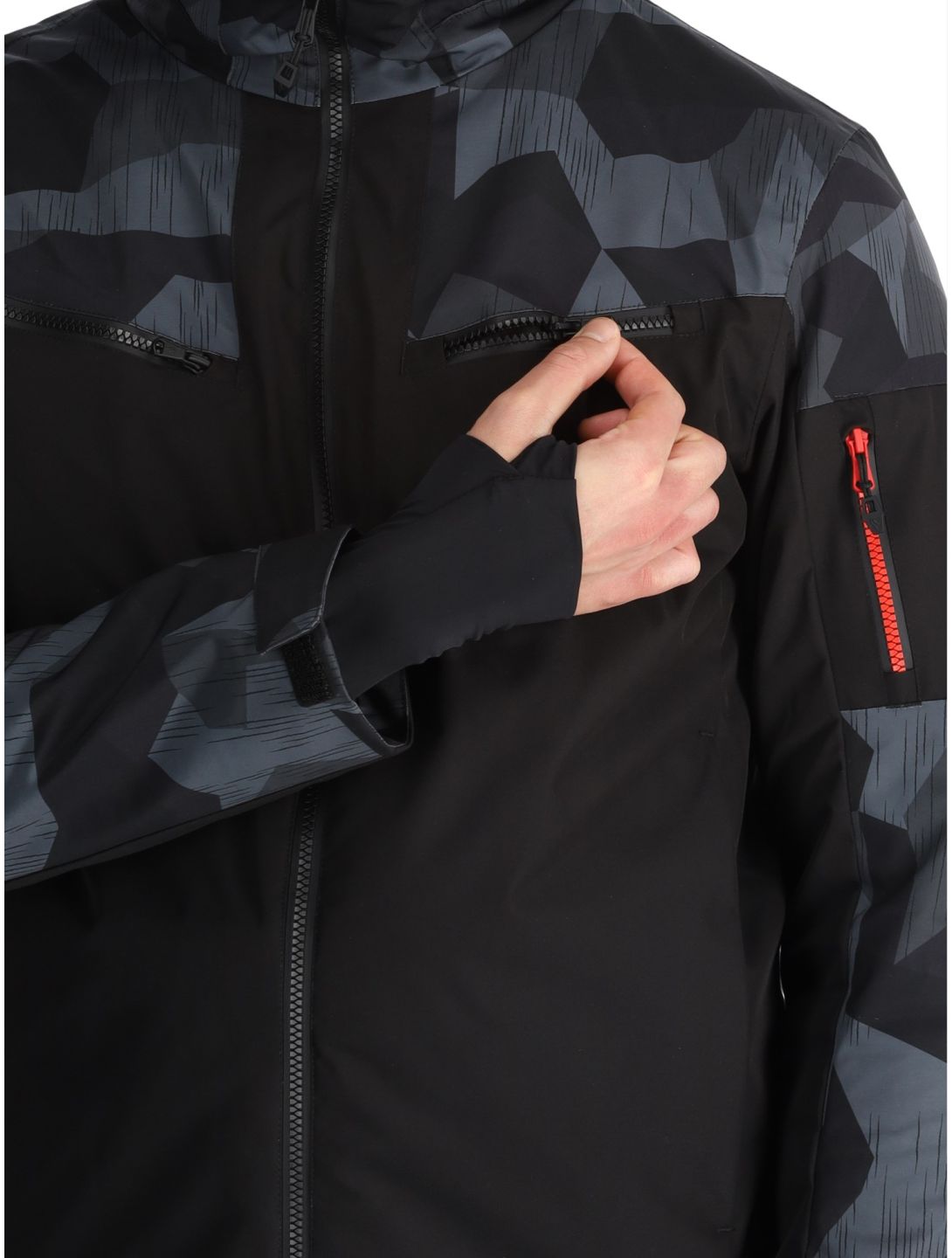 Sun Valley, Draggo ski jacket men Noir black 