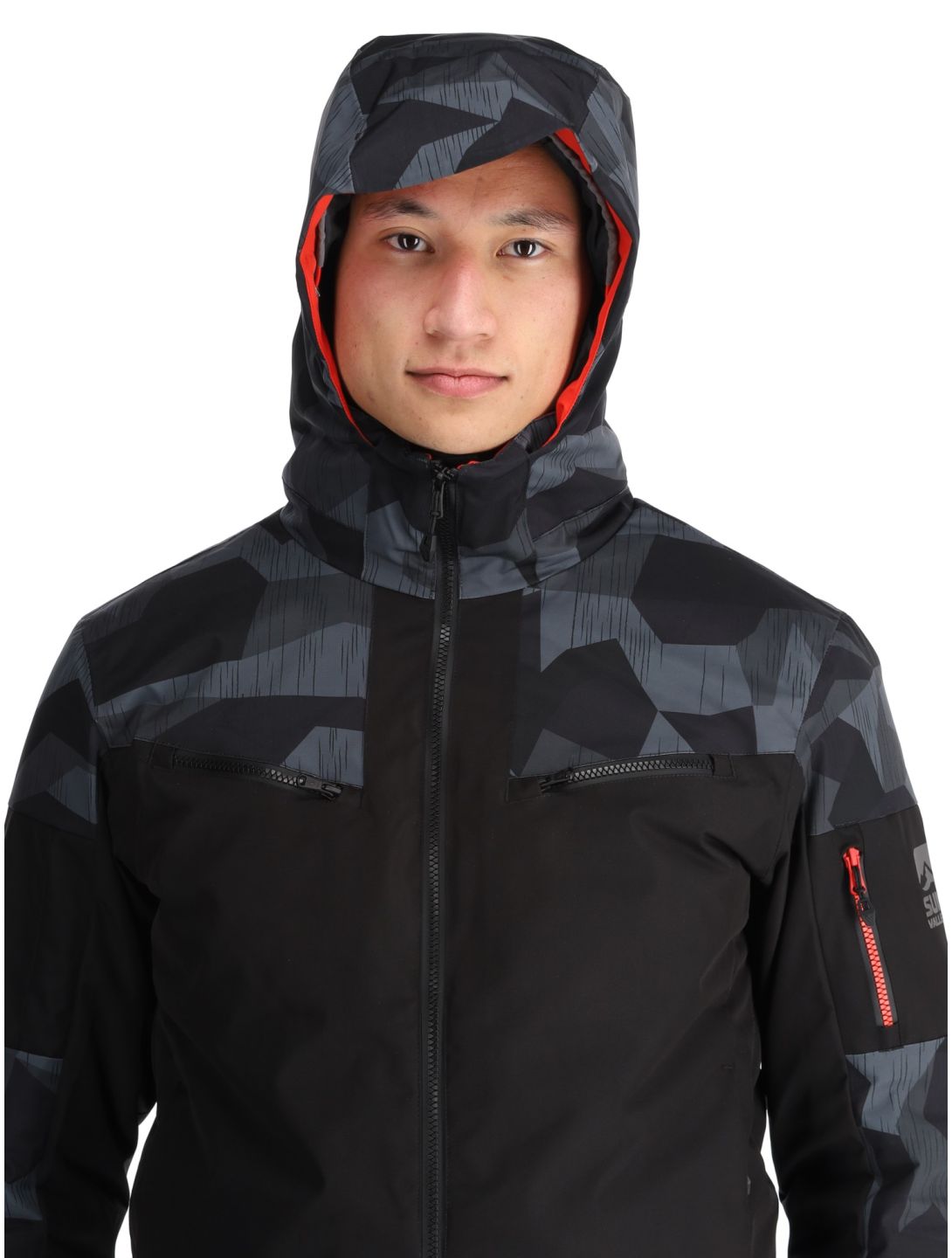 Sun Valley, Draggo ski jacket men Noir black 