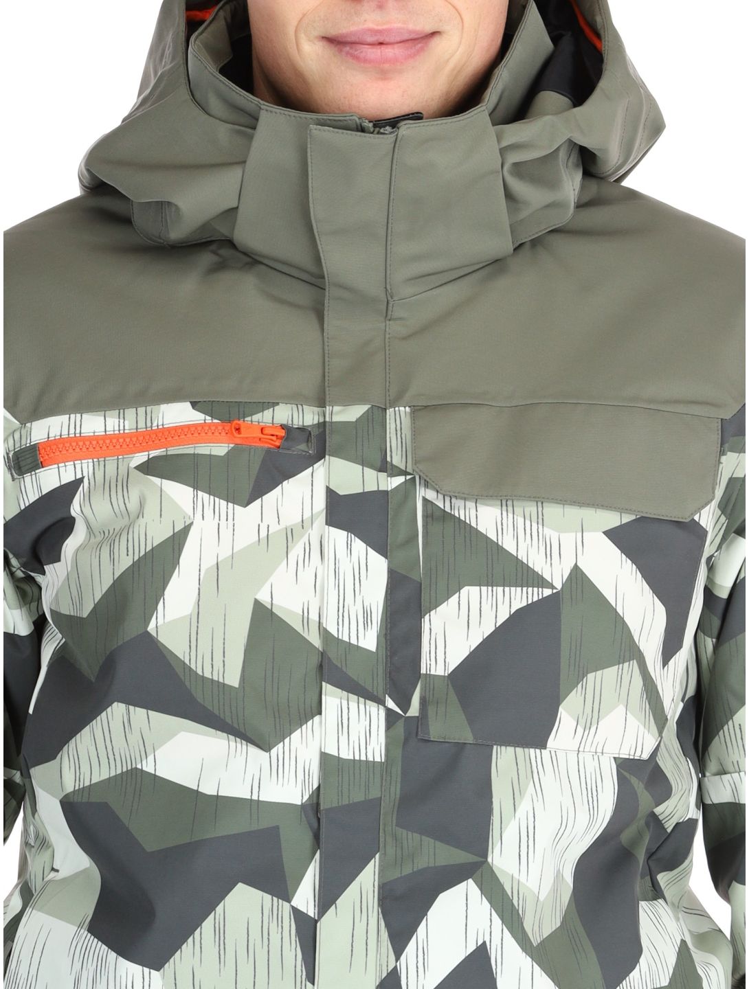 Sun Valley, Drayer ski jacket men Kaki green 