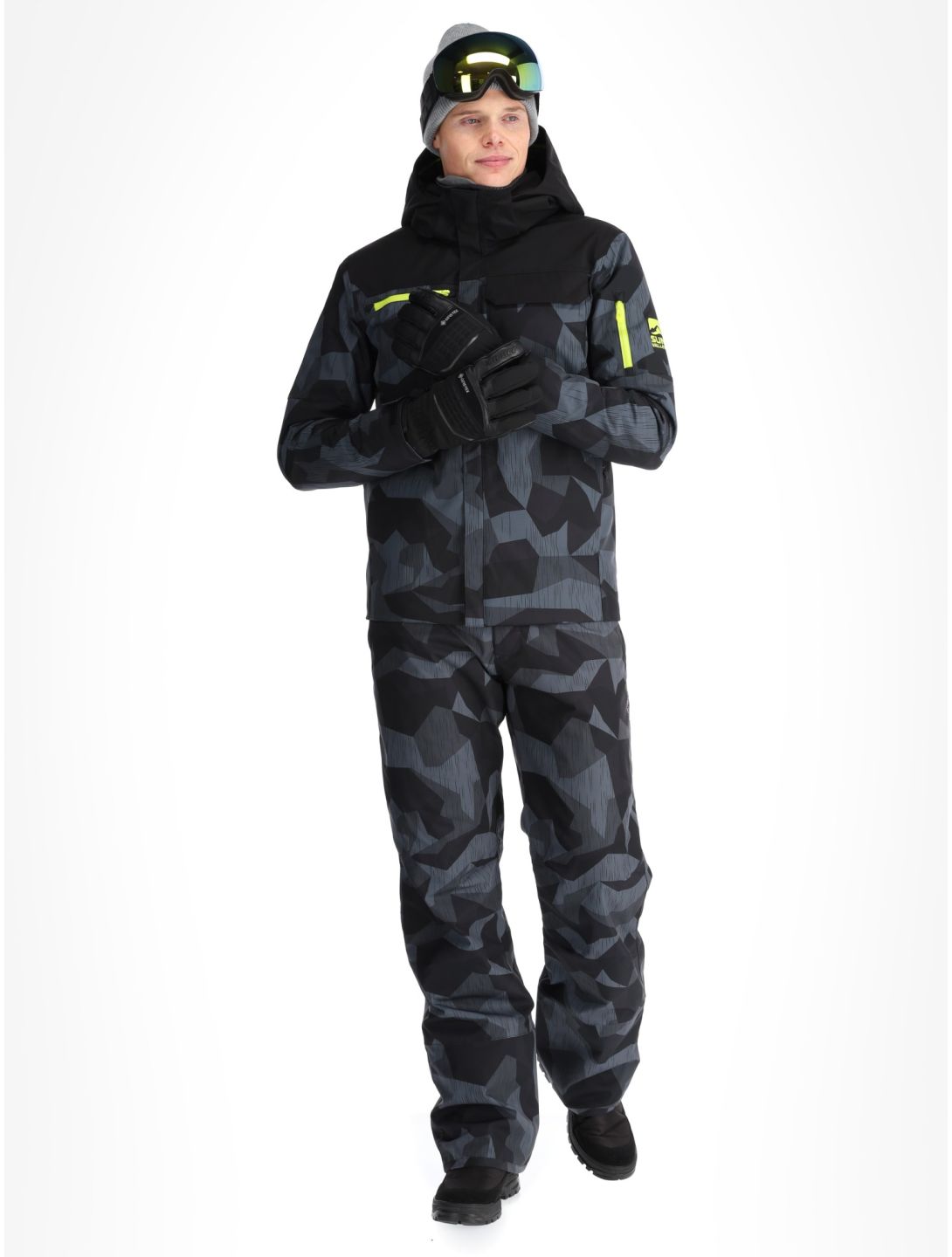 Sun Valley, Drayer ski jacket men Noir black 