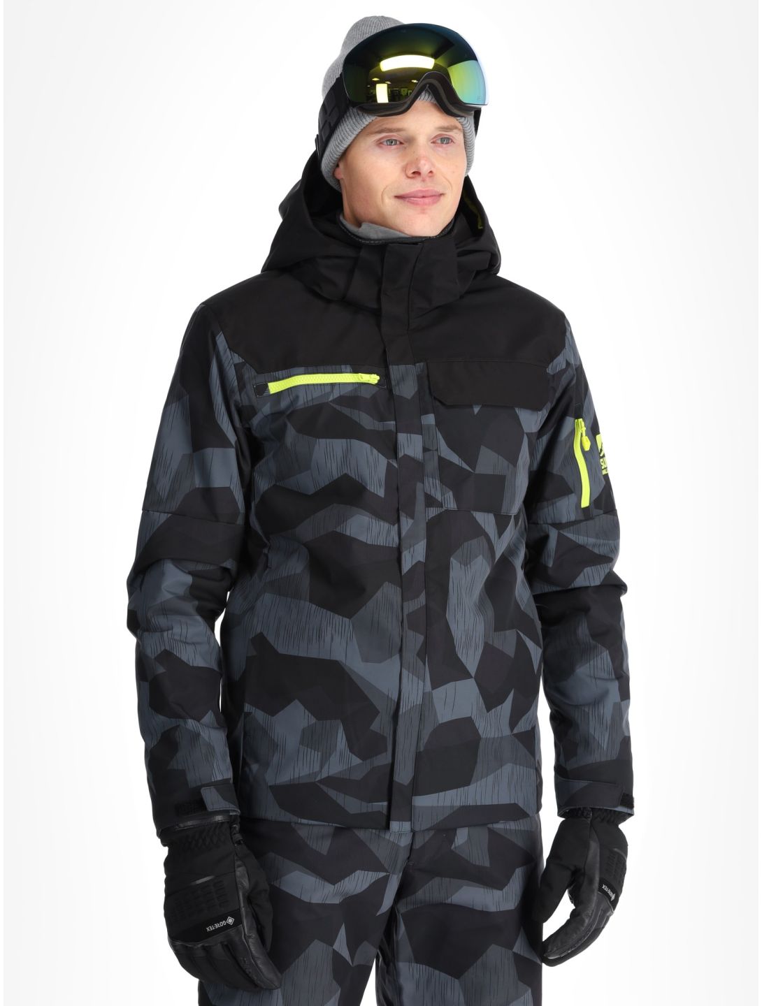 Sun Valley, Drayer ski jacket men Noir black 