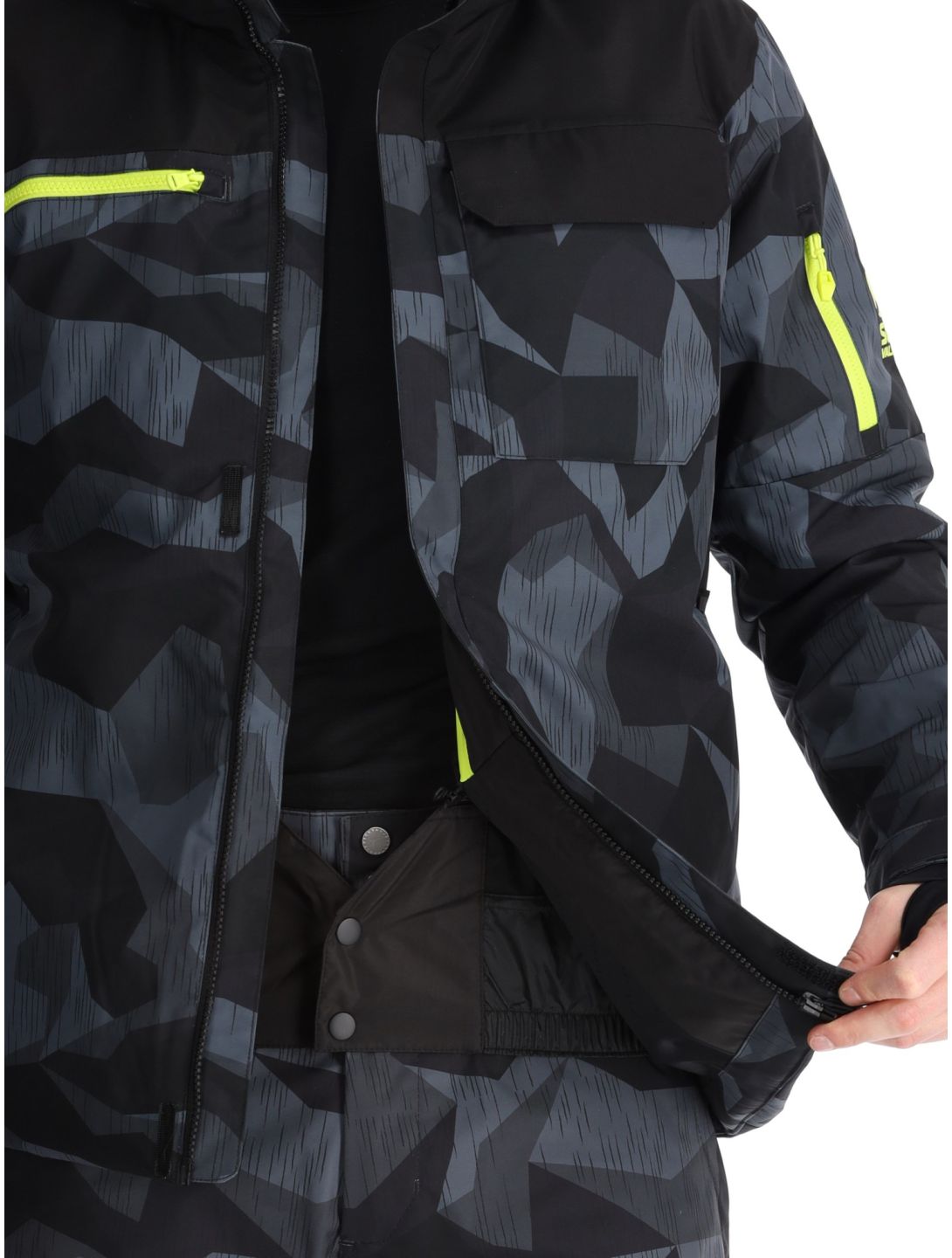 Sun Valley, Drayer ski jacket men Noir black 