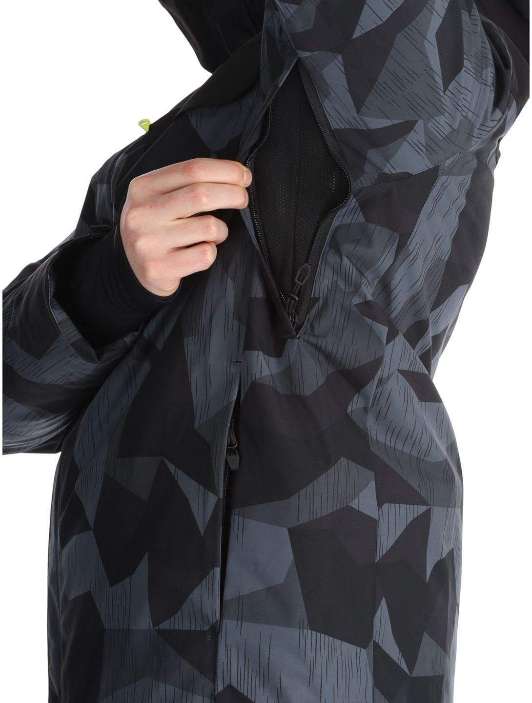 Sun Valley, Drayer ski jacket men Noir black 