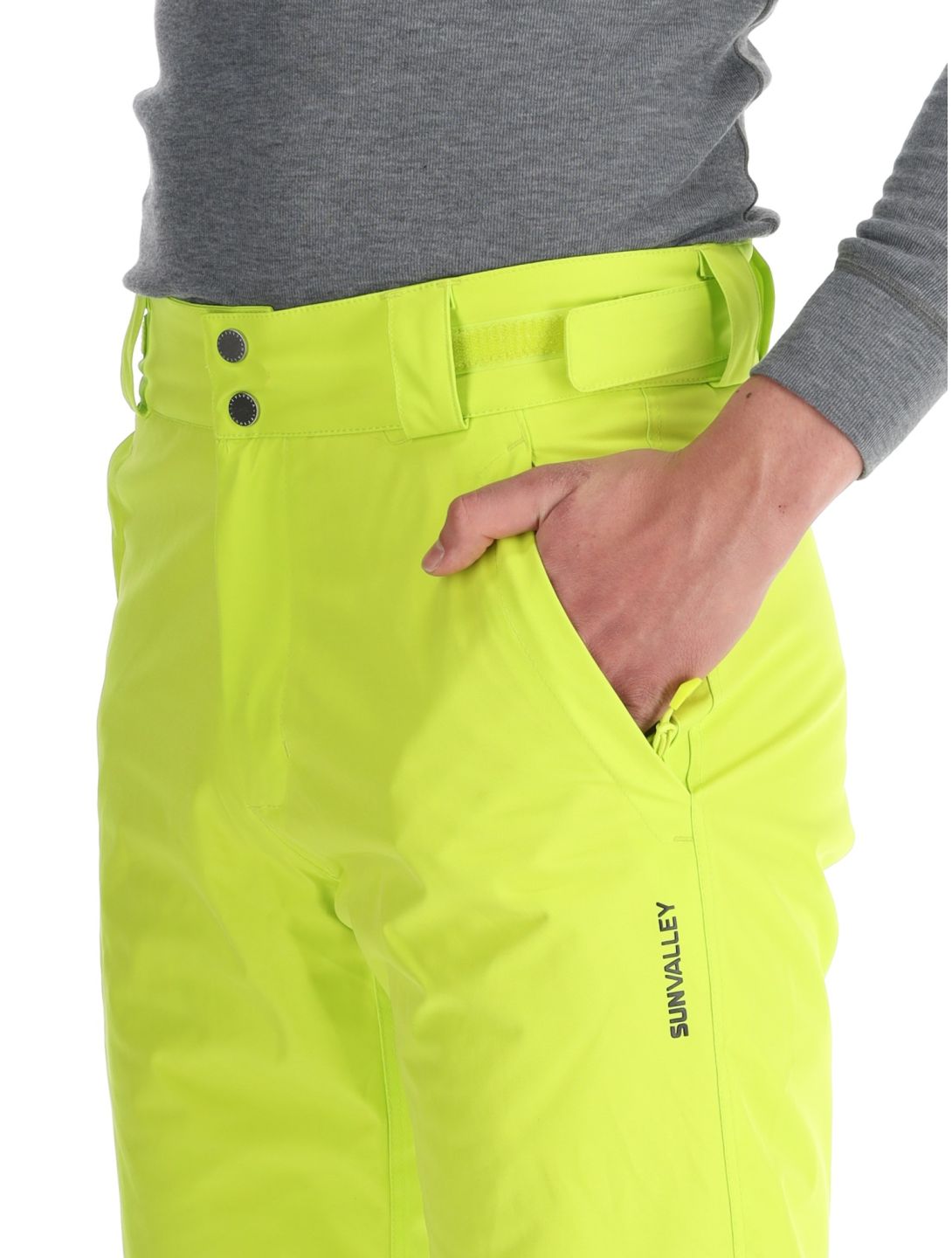 Sun Valley, Folks ski pants men Vert green 