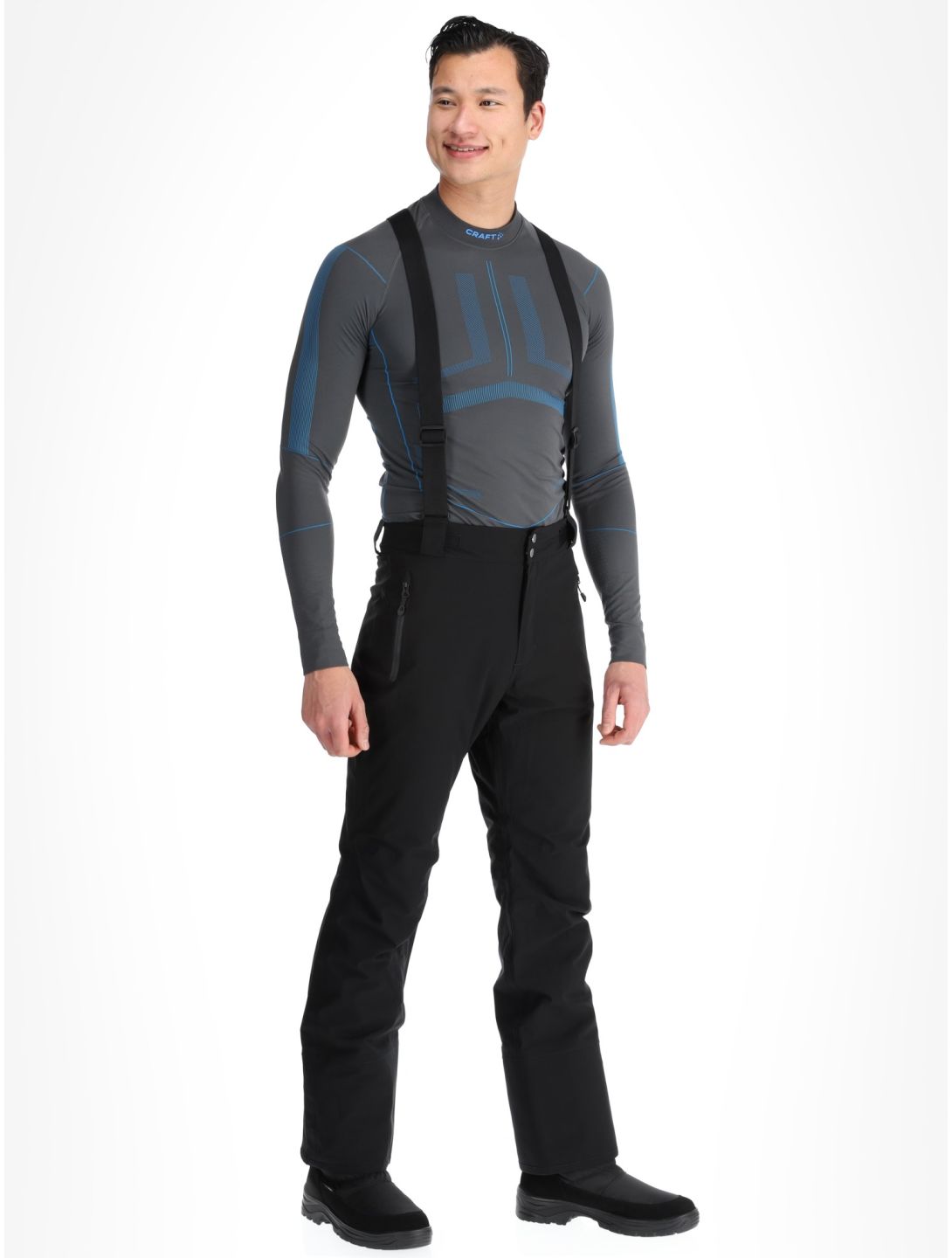 Sun Valley, Fuza ski pants men Noir black 