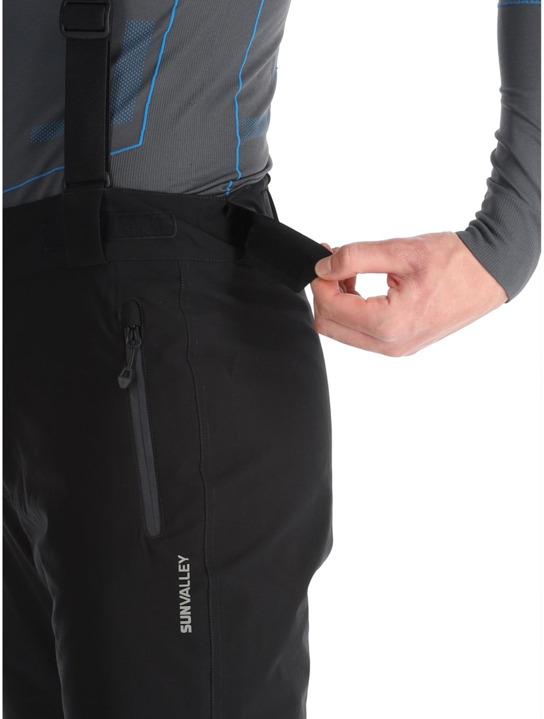 Sun Valley, Fuza ski pants men Noir black 