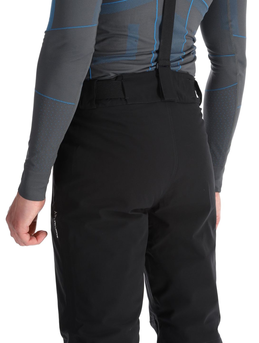 Sun Valley, Fuza ski pants men Noir black 