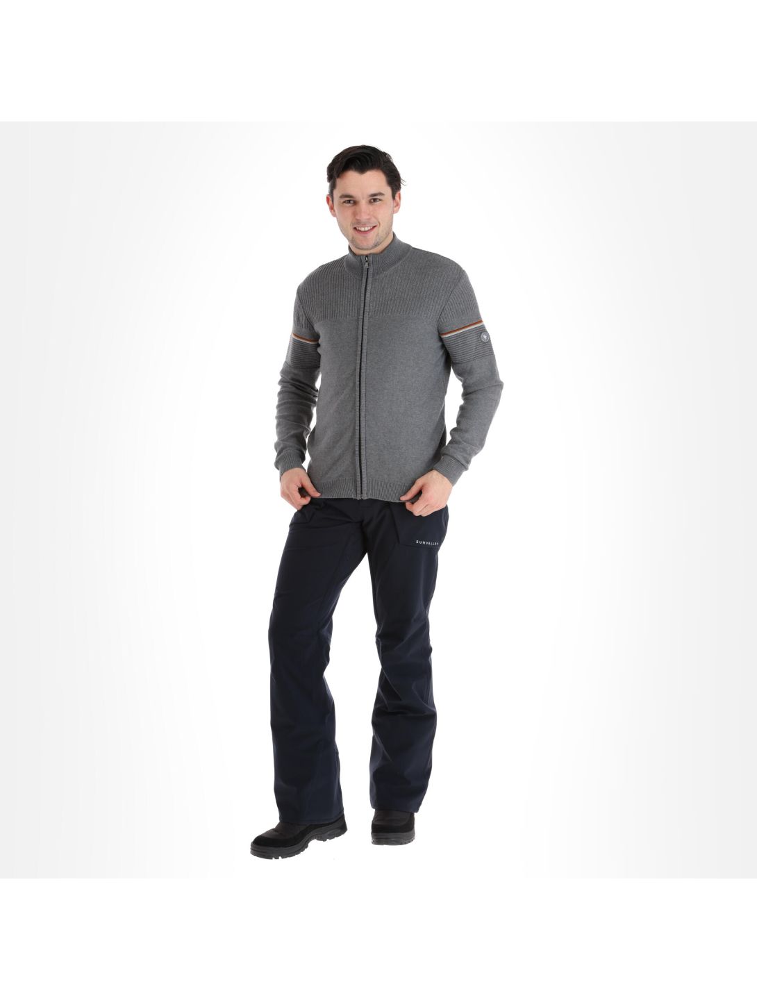 Sun Valley, Hampton jacket men anthracite grey 