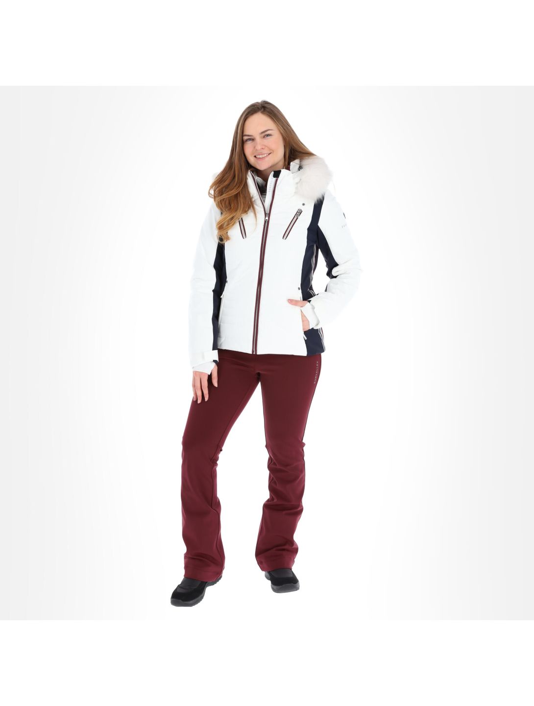 Sun Valley, Kelp ski jacket women white