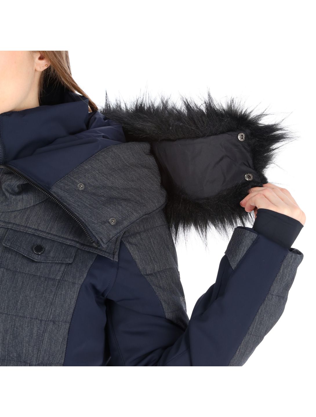 Sun Valley, Kiryat ski jacket women indigo blue