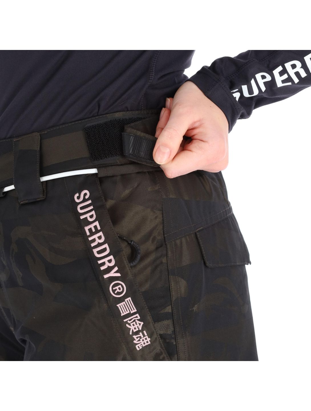 Superdry, Freestyle Cargo Pant ski pants women camo green 