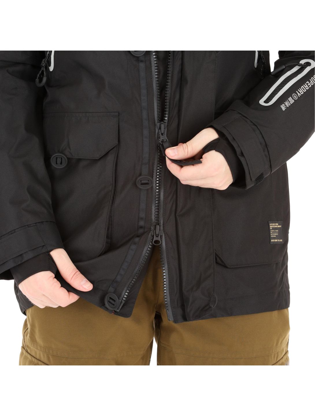 Superdry, Freestyle Jacket ski jacket men black