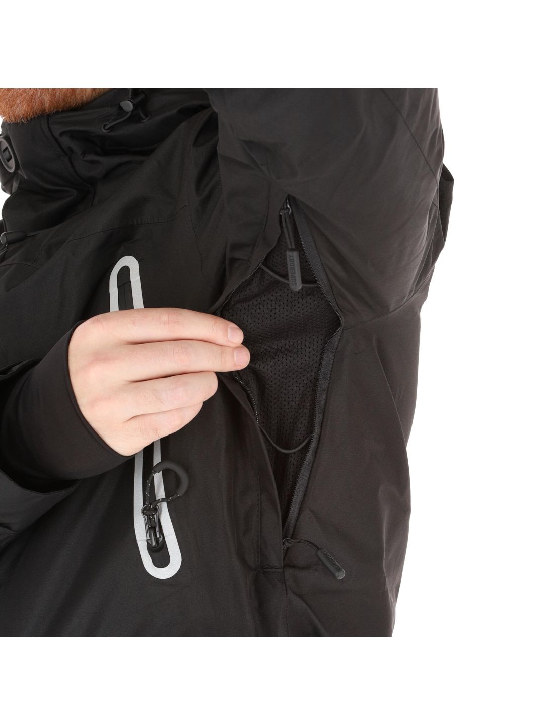 Superdry, Freestyle Jacket ski jacket men black