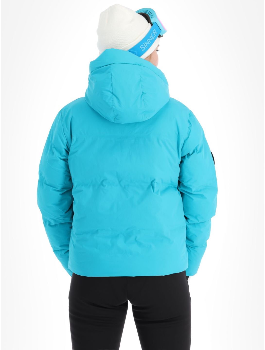 Superdry, Ski Boxy Puffer ski jacket women Bali Blue blue 