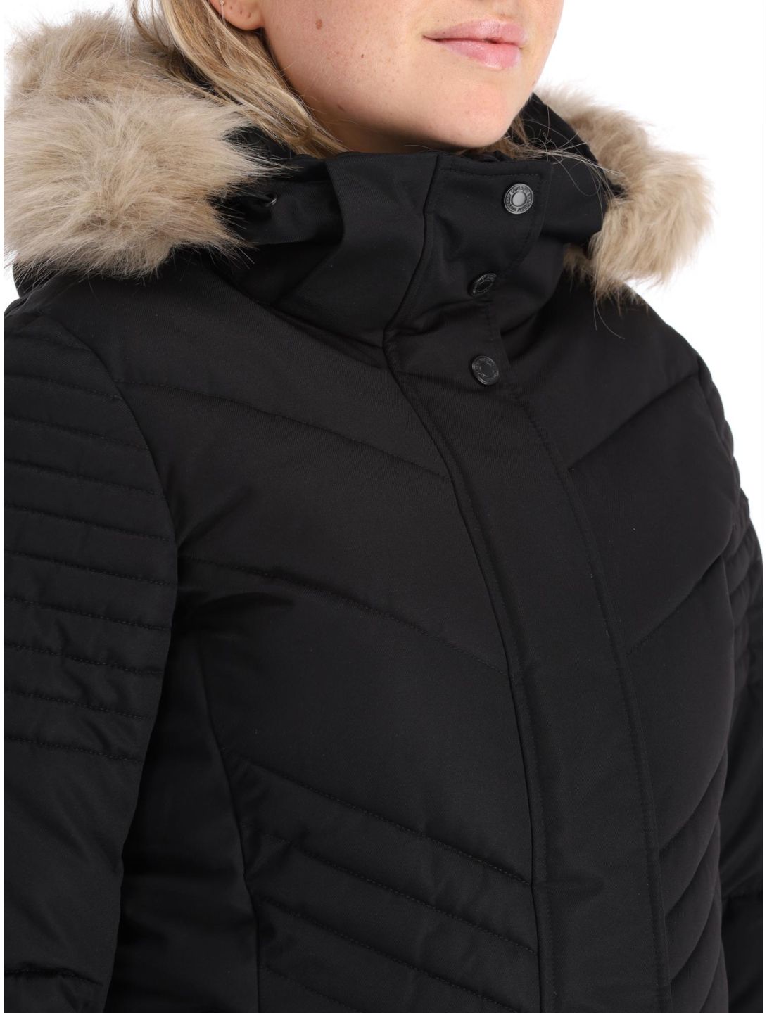 Superdry, Ski Luxe Puffer ski jacket women Black black 