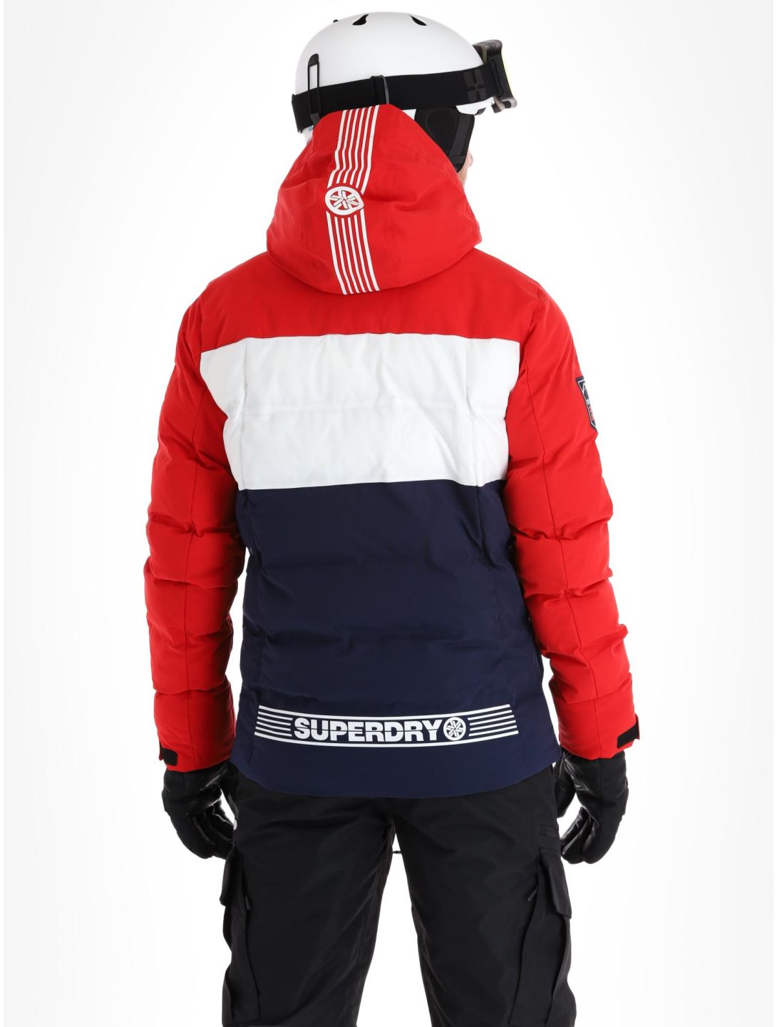 Superdry, Ski Radar Pro Puffer ski jacket men Rich Navy blue 