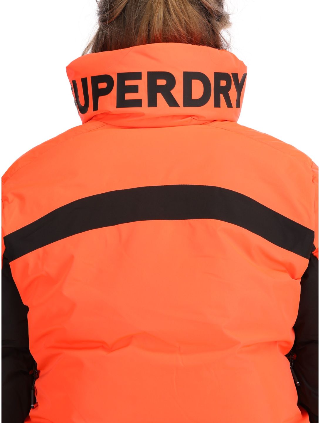 Superdry, Ski Slalom Puffer ski jacket women Volcanic Coral pink 