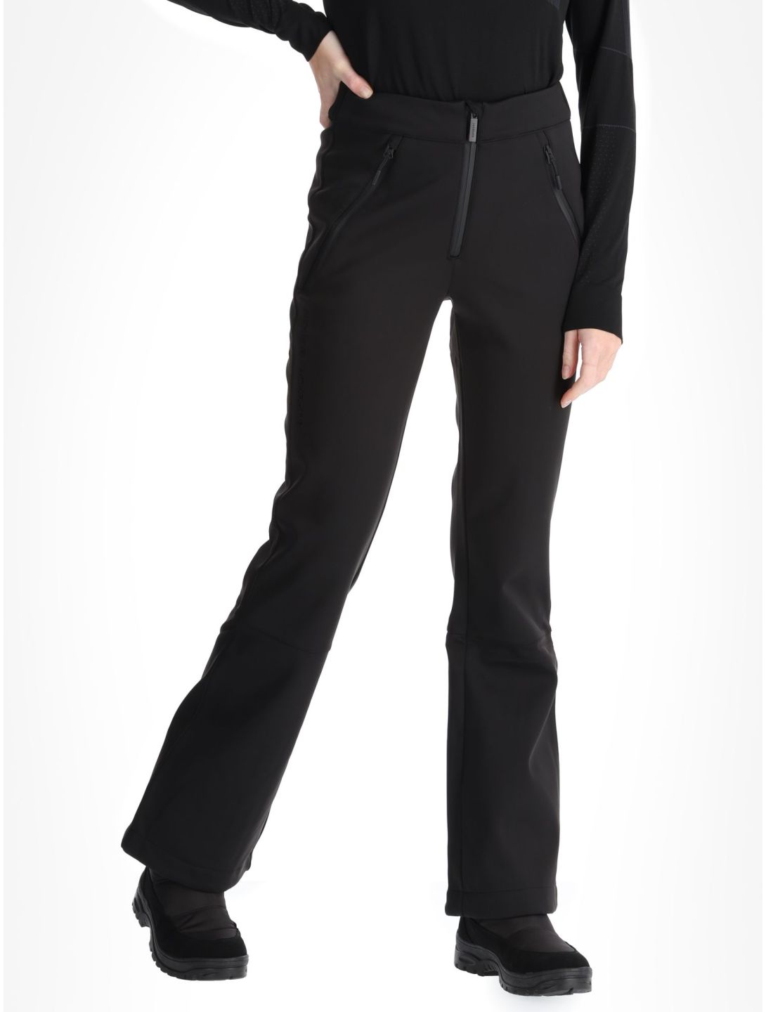 Superdry, Ski Softshell Slim softshell ski pants women Black black 