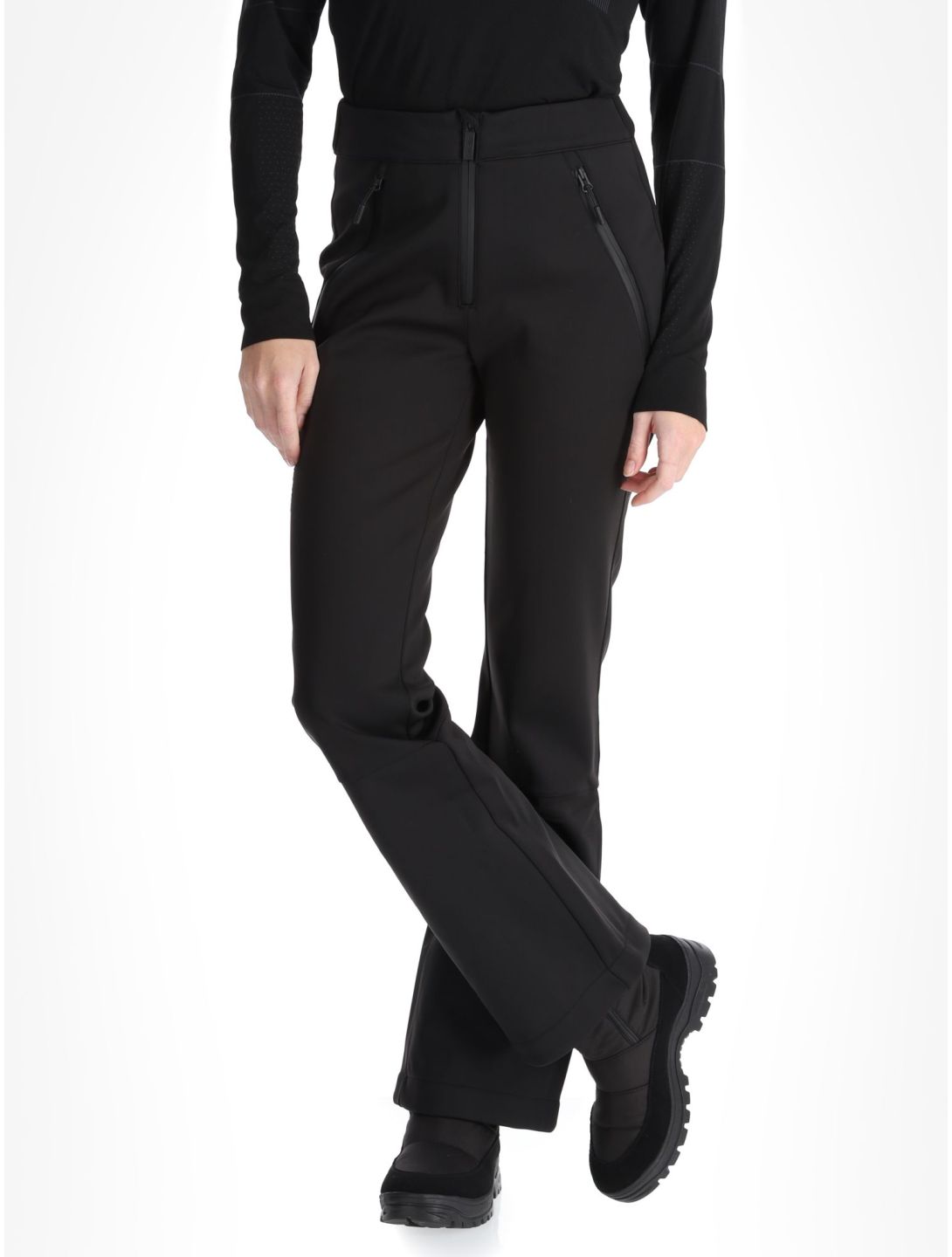 Superdry, Ski Softshell Slim softshell ski pants women Black black 