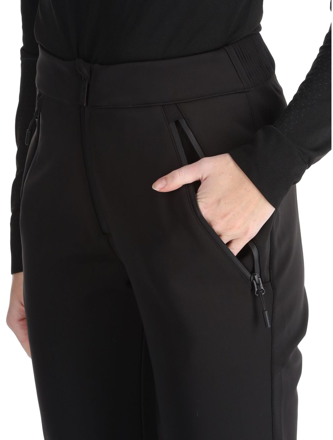 Superdry, Ski Softshell Slim softshell ski pants women Black black 