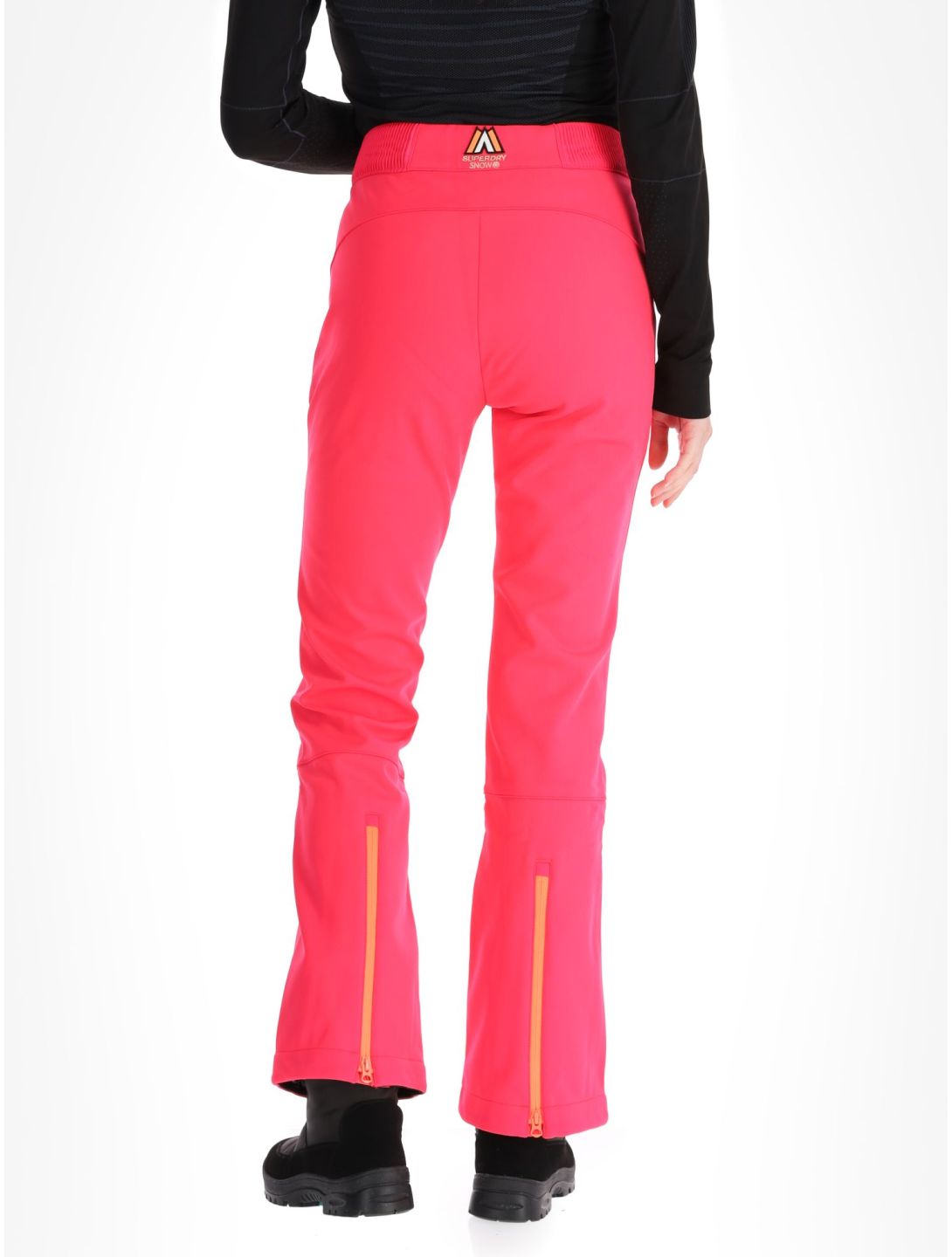 Superdry, Ski Softshell Slim softshell ski pants women Hyper Fire Pink pink 