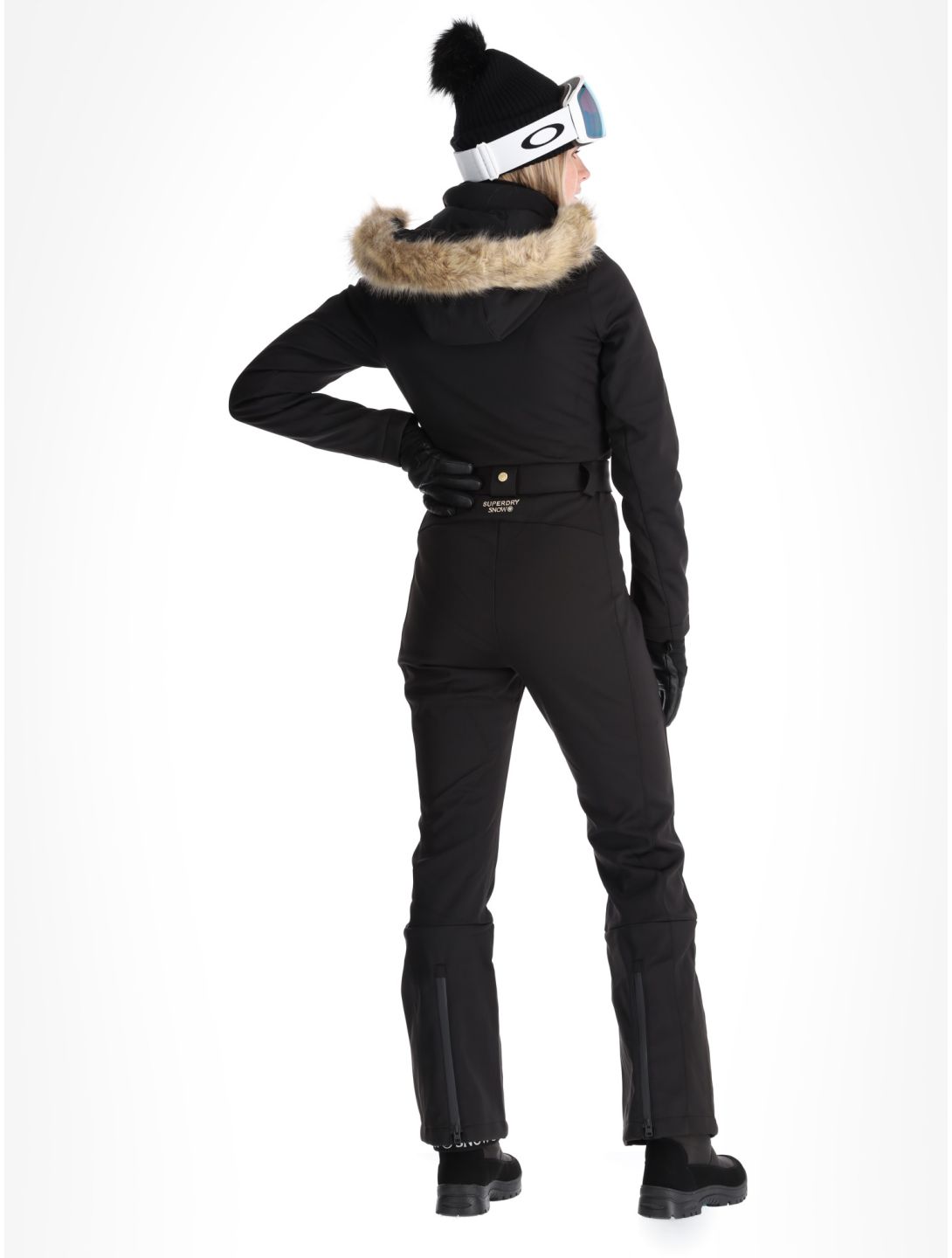 Superdry, Ski Suit ski suit women Black black 