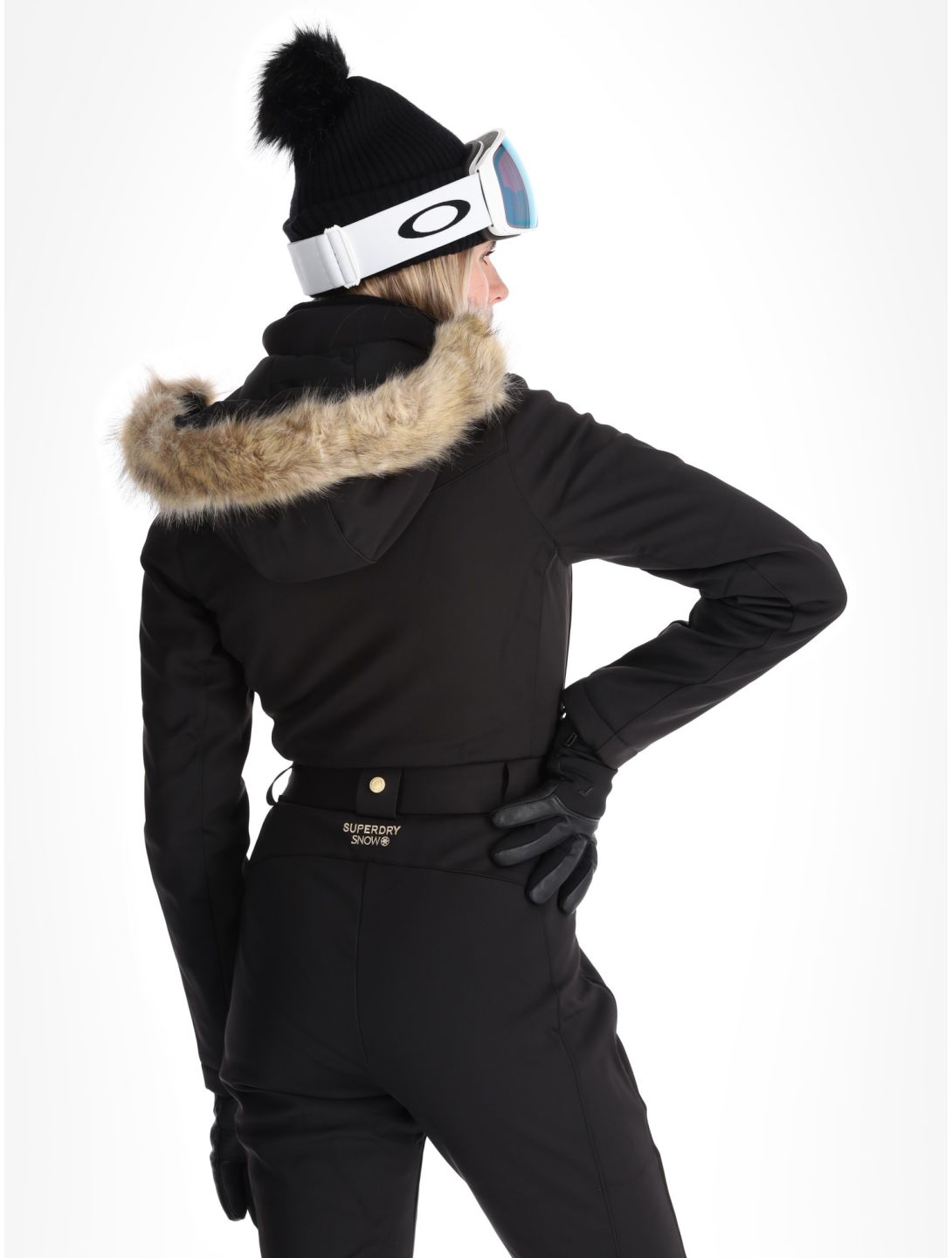 Superdry, Ski Suit ski suit women Black black 