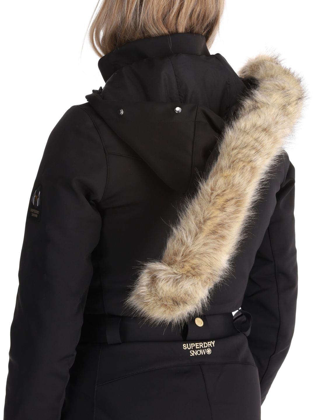 Superdry, Ski Suit ski suit women Black black 