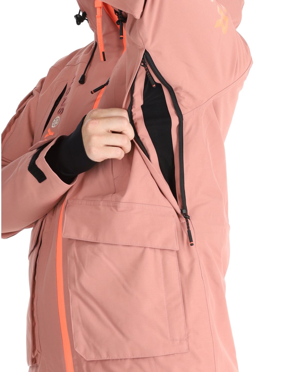 Superdry, Ski Ultimate Rescue ski jacket women Ash Rose pink 