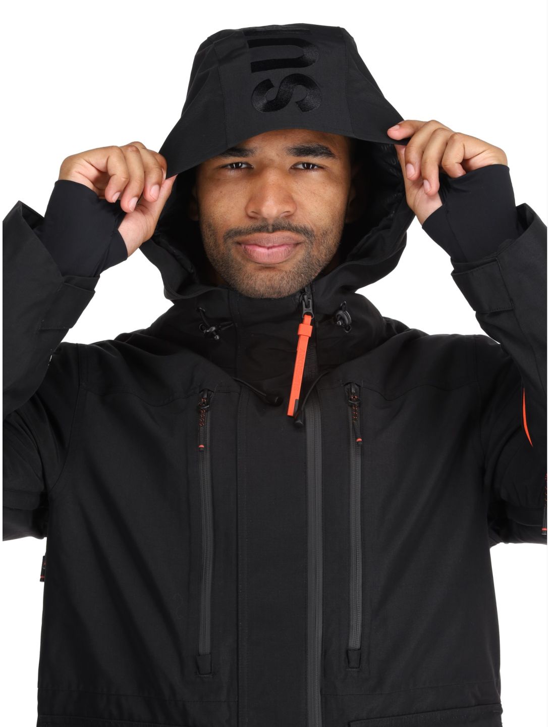 Superdry, Ski Ultimate Rescue ski jacket men Black black 