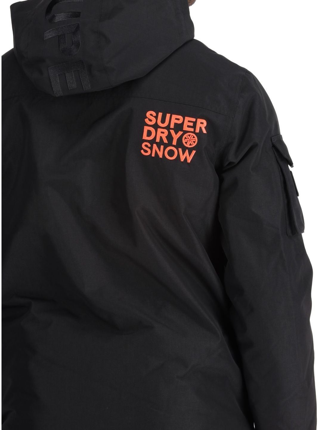 Superdry, Ski Ultimate Rescue ski jacket men Black black 