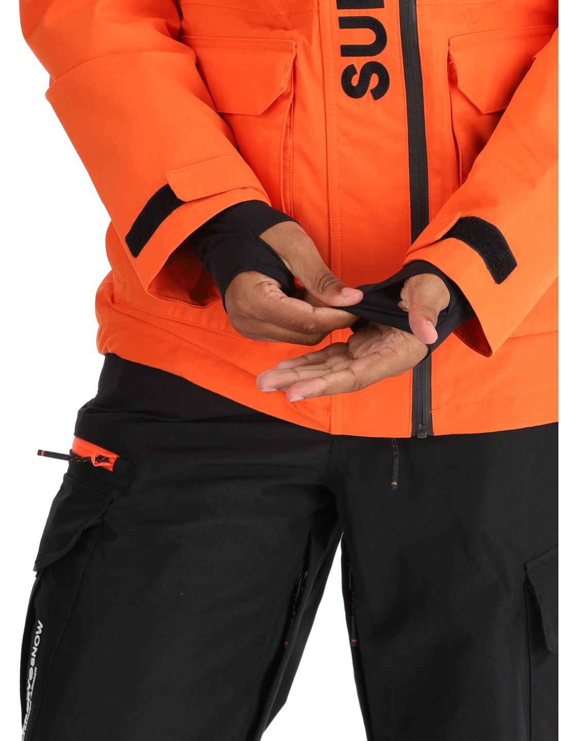 Superdry, Ski Ultimate Rescue ski jacket men Flame Orange orange 