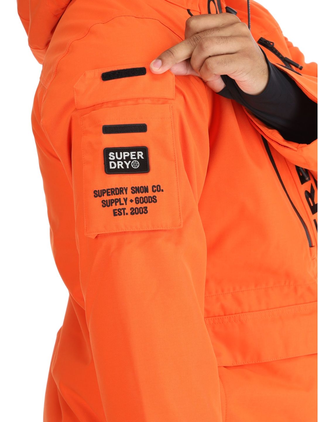 Superdry, Ski Ultimate Rescue ski jacket men Flame Orange orange 