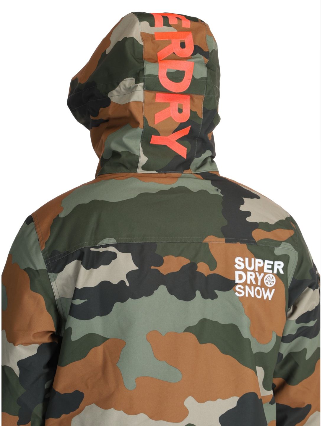 Superdry, Ski Ultimate Rescue ski jacket men Troops Camo Green green, multicolor 