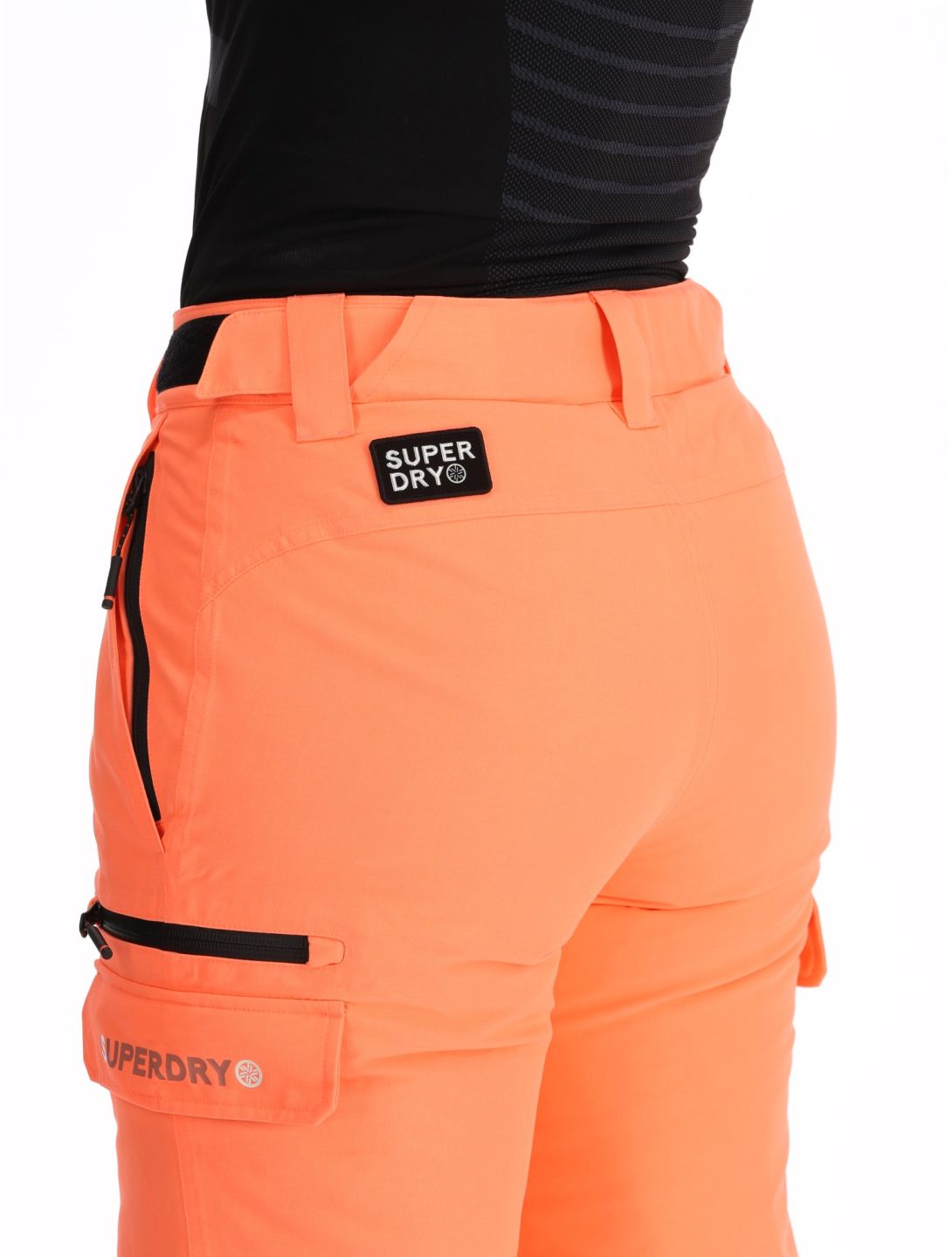 Superdry, Ski Ultimate Rescue ski pants women Pastelline Coral pink 