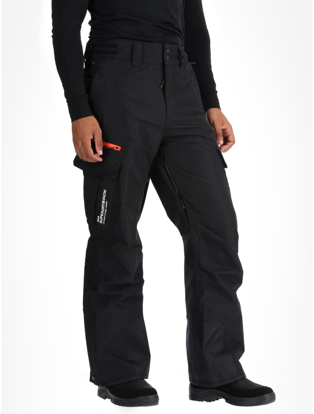 Superdry, Ski Ultimate Rescue ski pants men Black black 