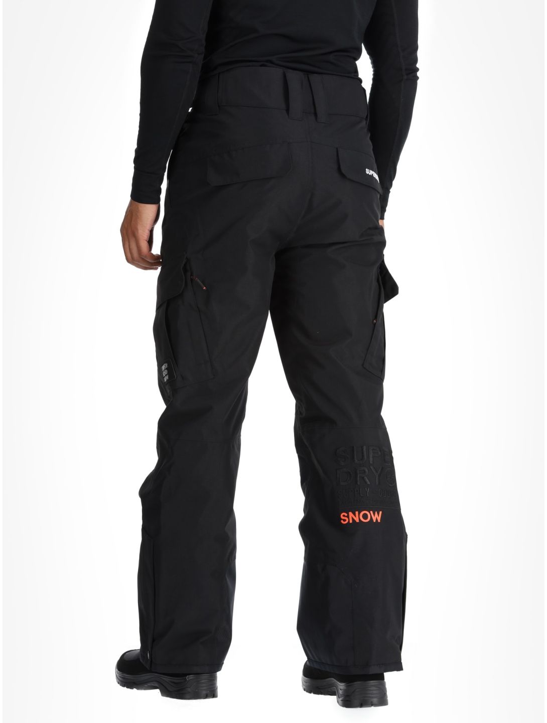 Superdry, Ski Ultimate Rescue ski pants men Black black 