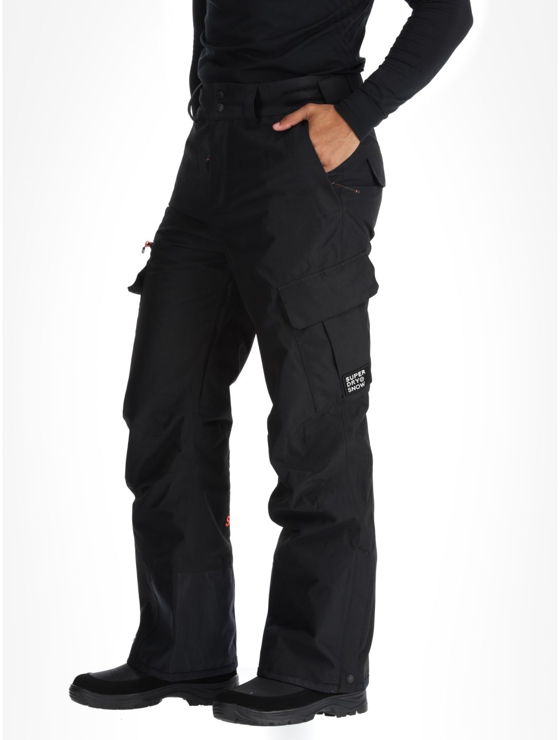 Superdry, Ski Ultimate Rescue ski pants men Black black 