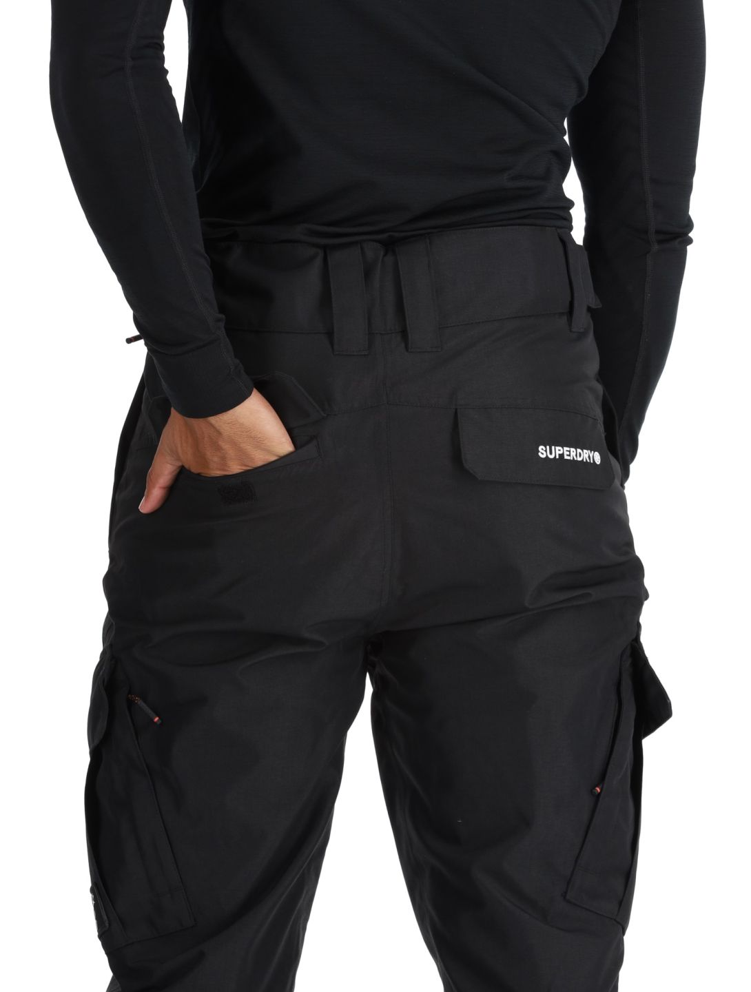 Superdry, Ski Ultimate Rescue ski pants men Black black 