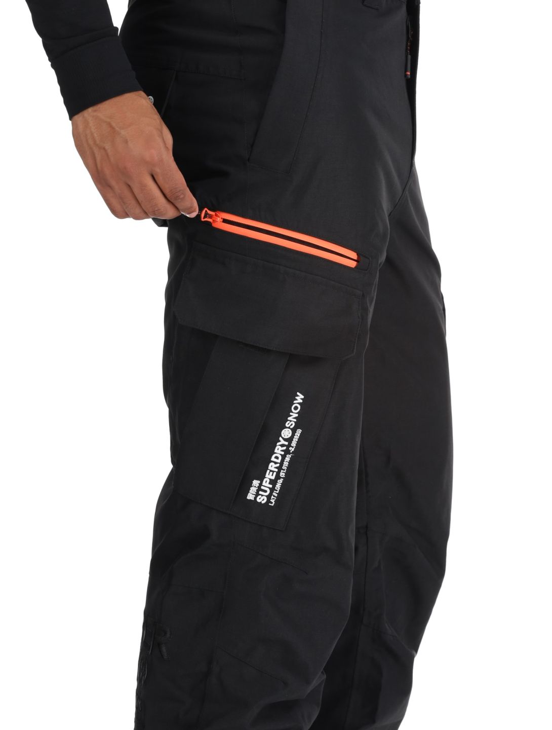 Superdry, Ski Ultimate Rescue ski pants men Black black 