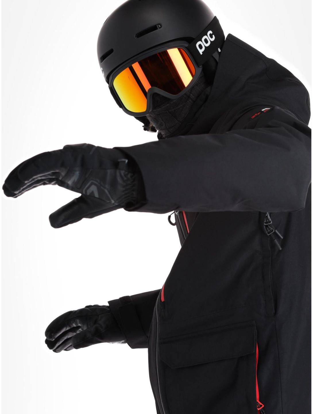 Superdry, Ski Ultimate Rescue ski jacket men Black black 