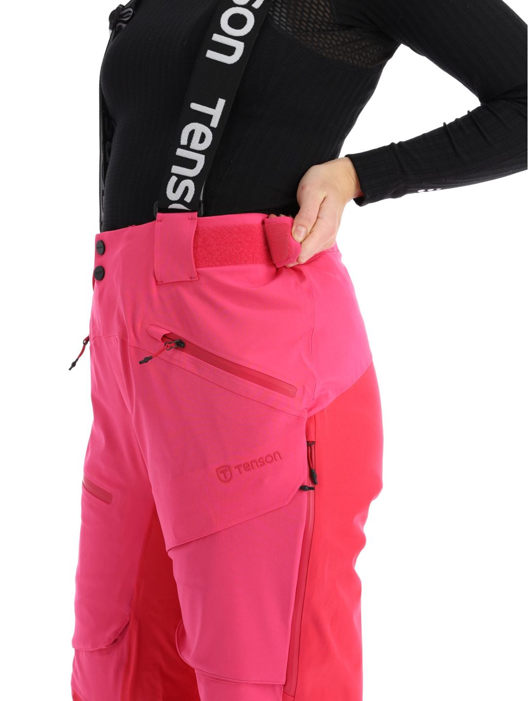 Tenson, Aerismo ski pants women Cerise pink 